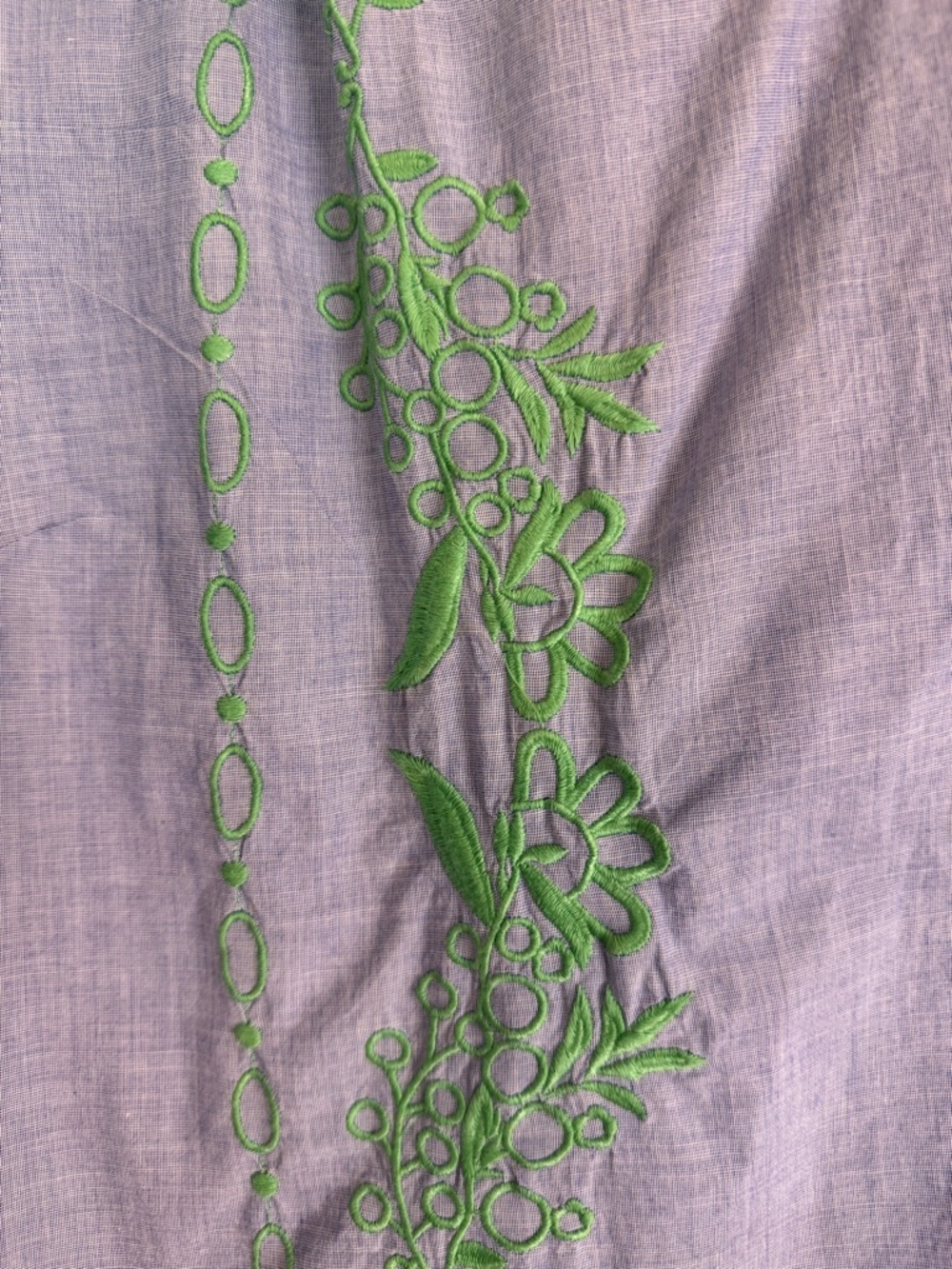 Talbots Cotton Boho Top - Picture 5 of 6